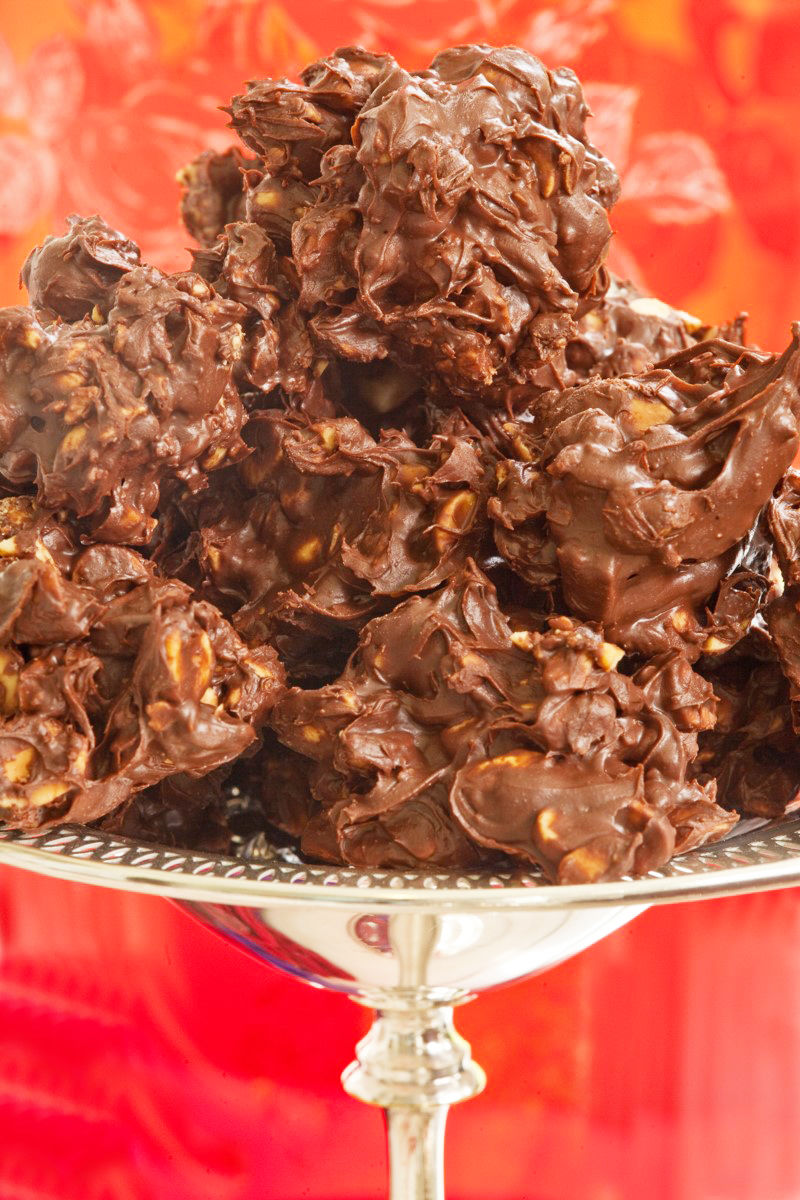 Chocolate Peanut Cluster Candy